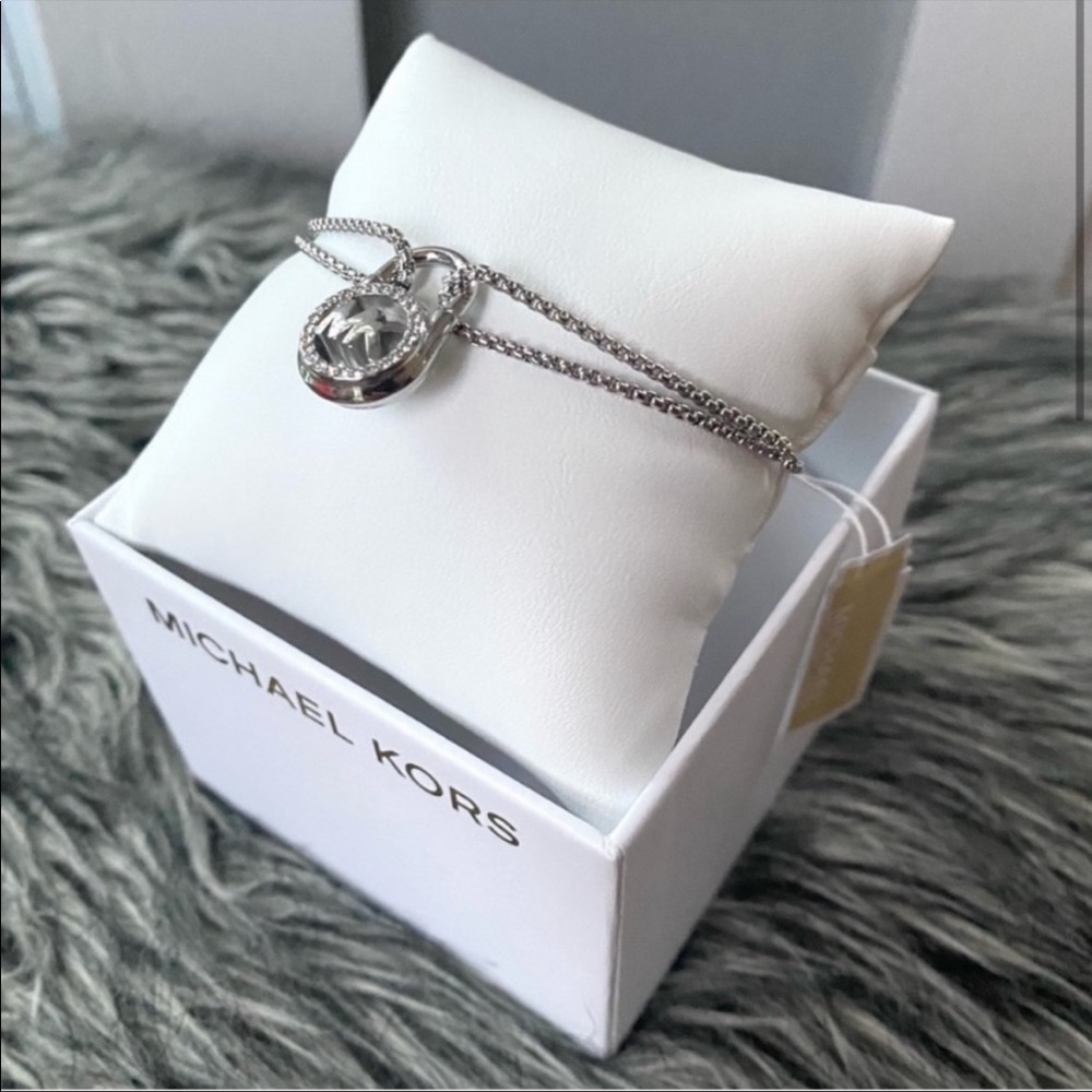 NWT authentic MK silver tone bracelet